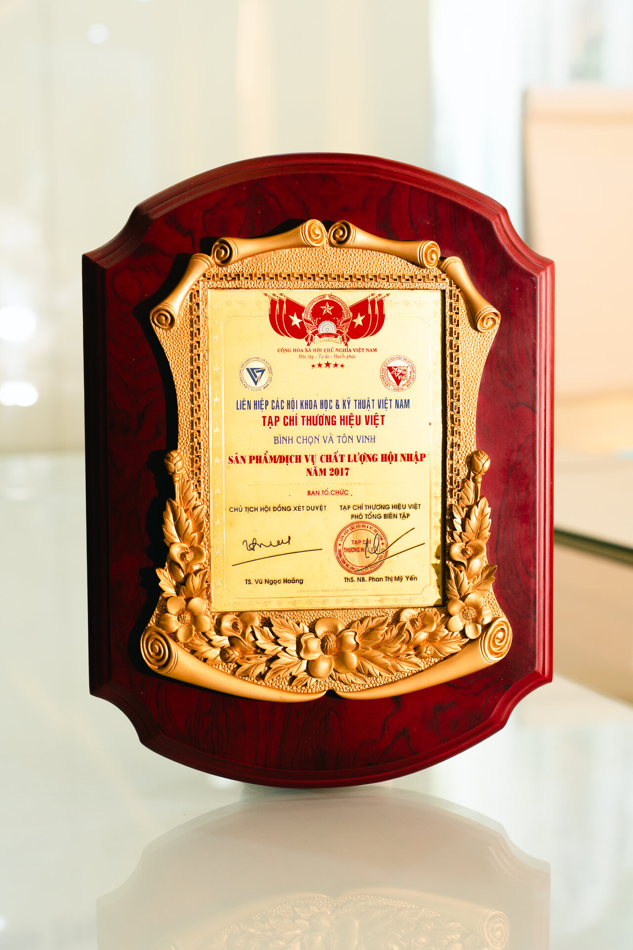 Giải thưởng & Chứng nhận 36